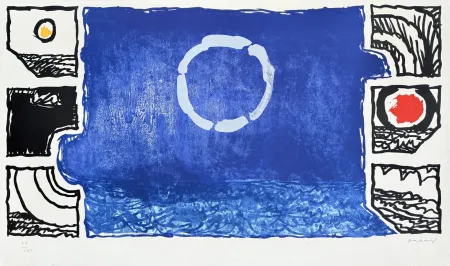 石版画 Alechinsky - Théatre pacifique