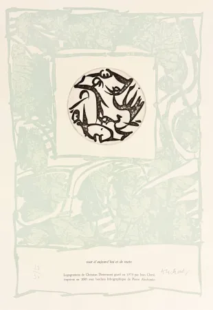 蚀刻版画 Alechinsky - Tour d'aujourd'hui