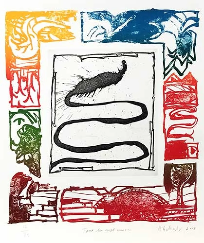 版画 Alechinsky - Tous les 7 ans