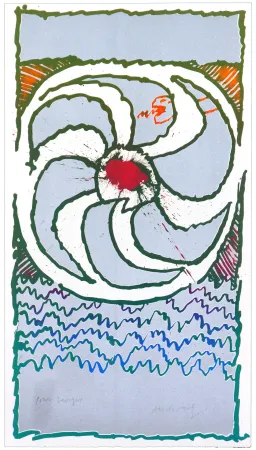 石版画 Alechinsky - Tout à trac