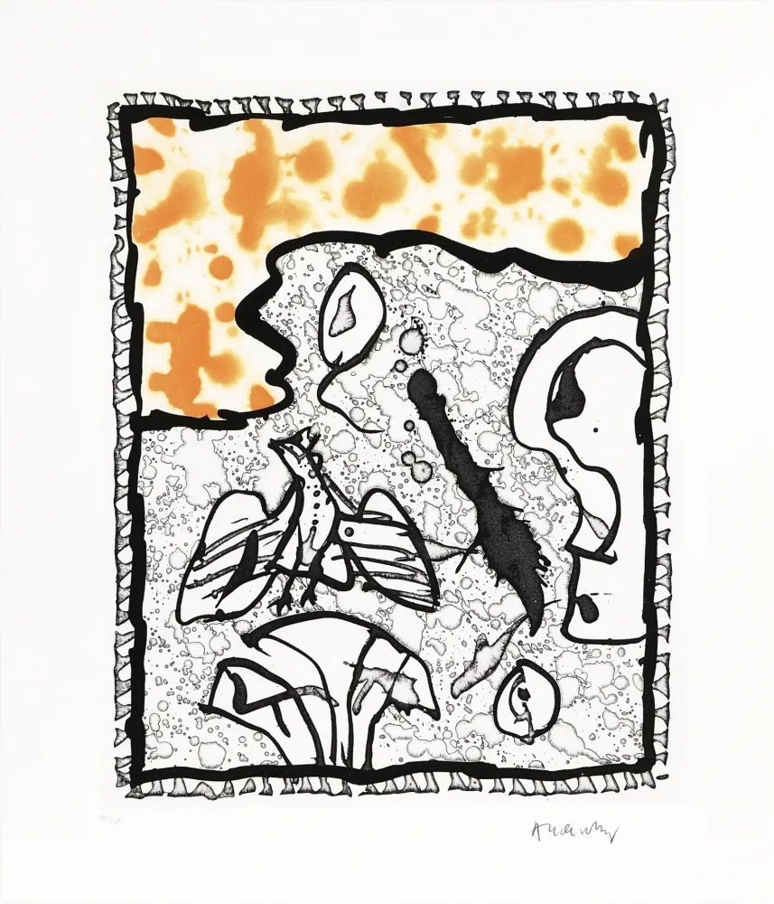 油毡版画 Alechinsky - Traité des excitants modernes 03