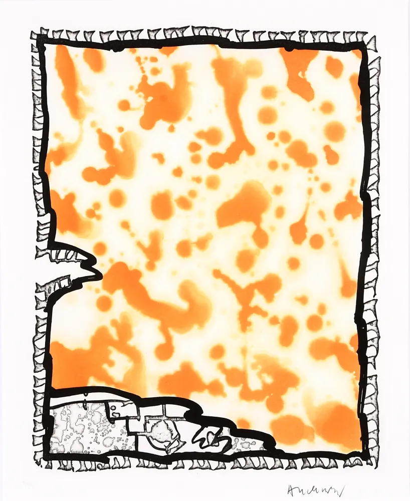 油毡版画 Alechinsky - Traité des excitants modernes 06