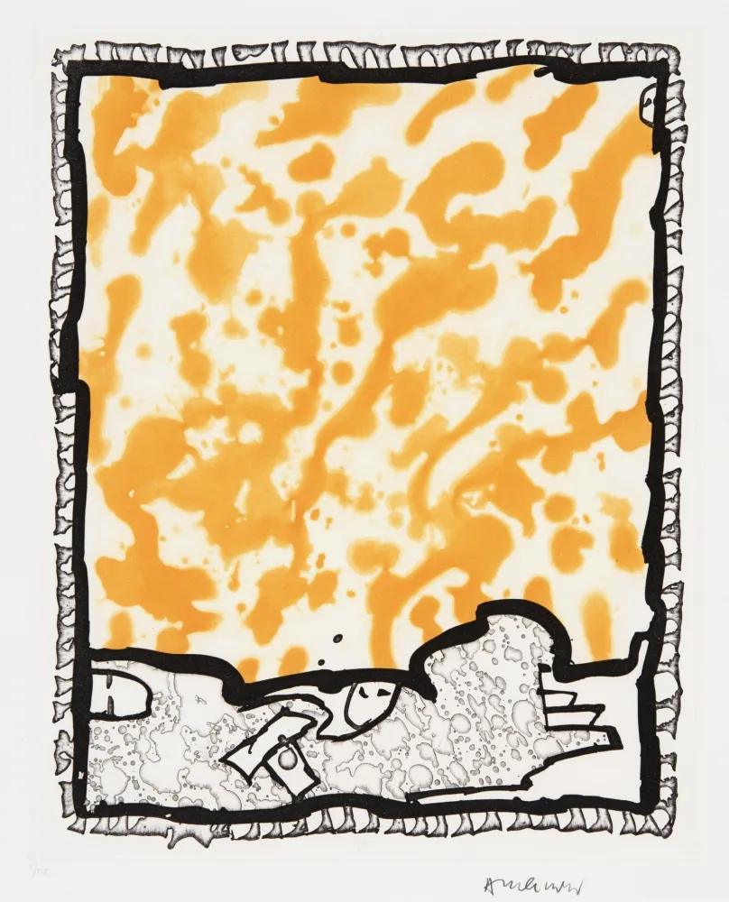 油毡版画 Alechinsky - Traité des excitants modernes 06