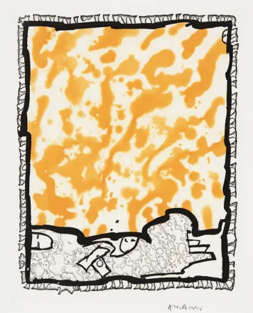 油毡版画 Alechinsky - Traité des excitants modernes 06