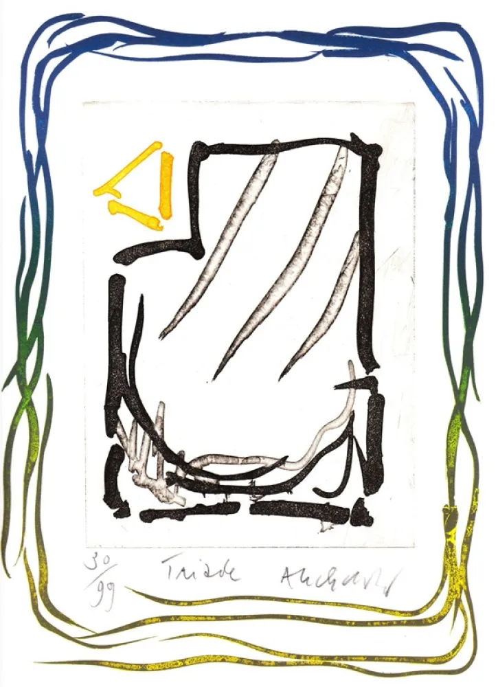 石版画 Alechinsky - Triade 