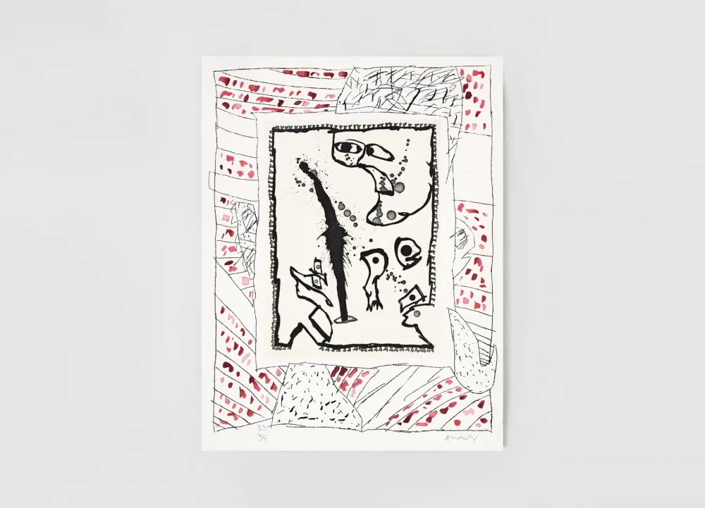 版画 Alechinsky - Troll