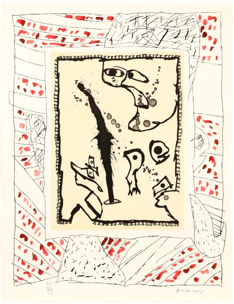 飞尘腐蚀法 Alechinsky - Troll