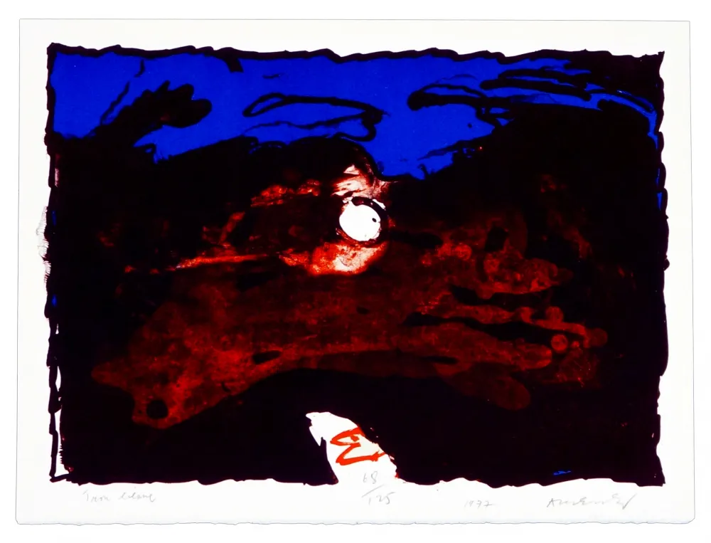 石版画 Alechinsky - Trou Blanc