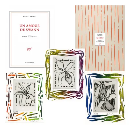 版画 Alechinsky - Un amour de Swann illustré par Pierre Alechinsky