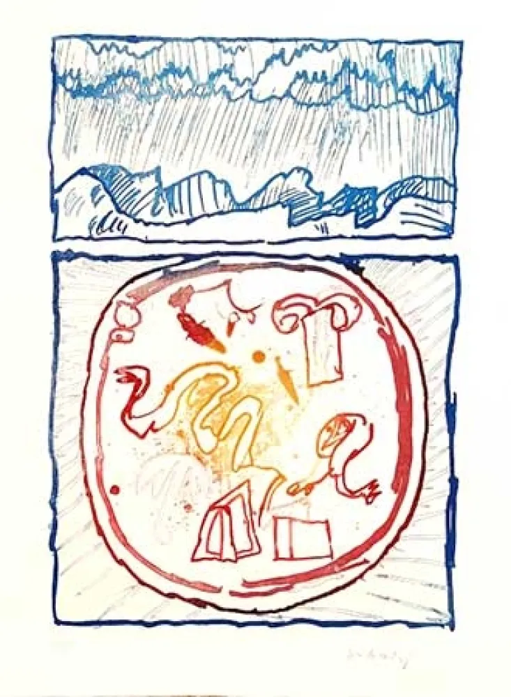 版画 Alechinsky - Underground