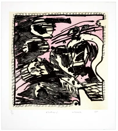 石版画 Alechinsky - Une bonne semaine/Mercredi