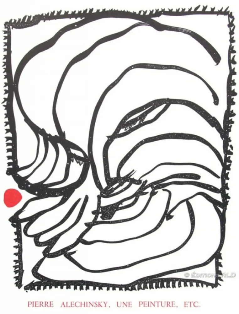 无技术 Alechinsky - Une peinture etc...