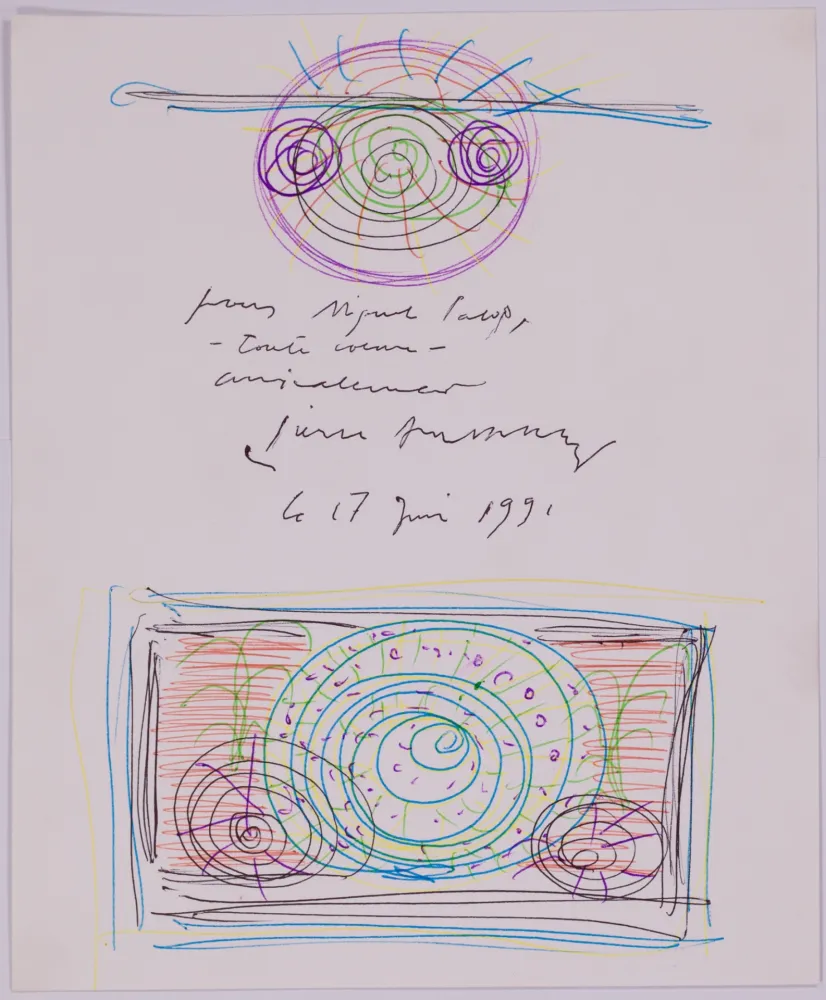 无技术 Alechinsky - Untitled