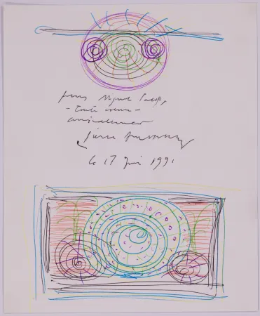 无技术 Alechinsky - Untitled