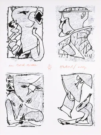 石版画 Alechinsky - Untitled 