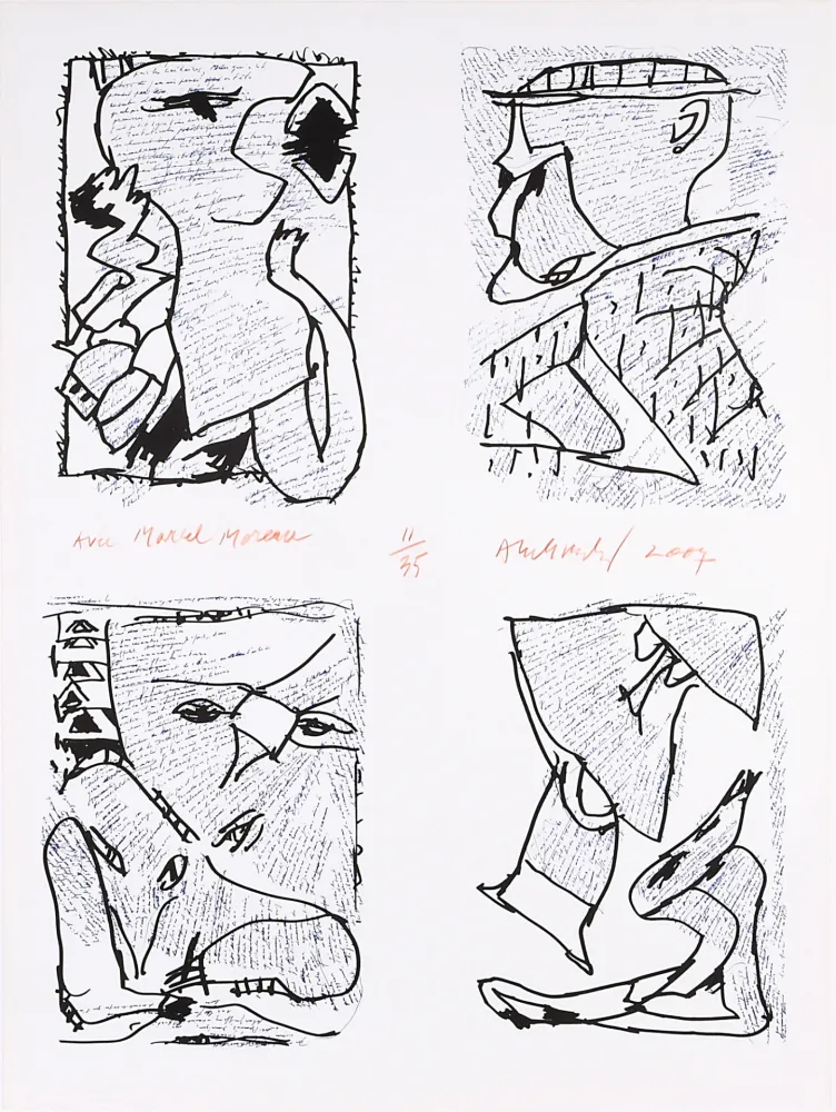 石版画 Alechinsky - Untitled 