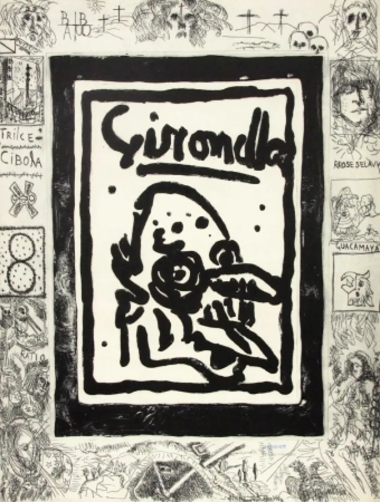 石版画 Alechinsky - Untitled