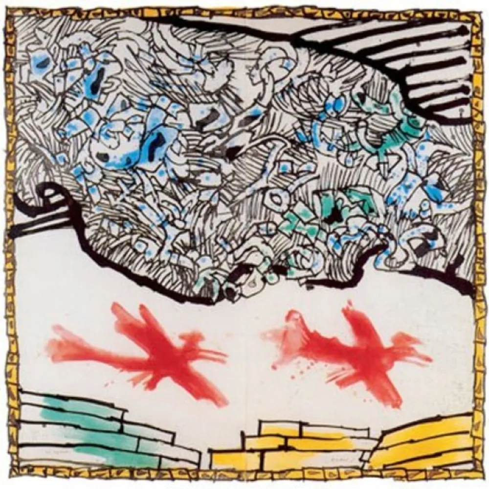 版画 Alechinsky - Vol Augural