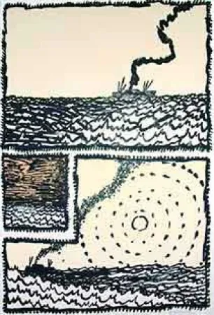 石版画 Alechinsky - Volturno 1