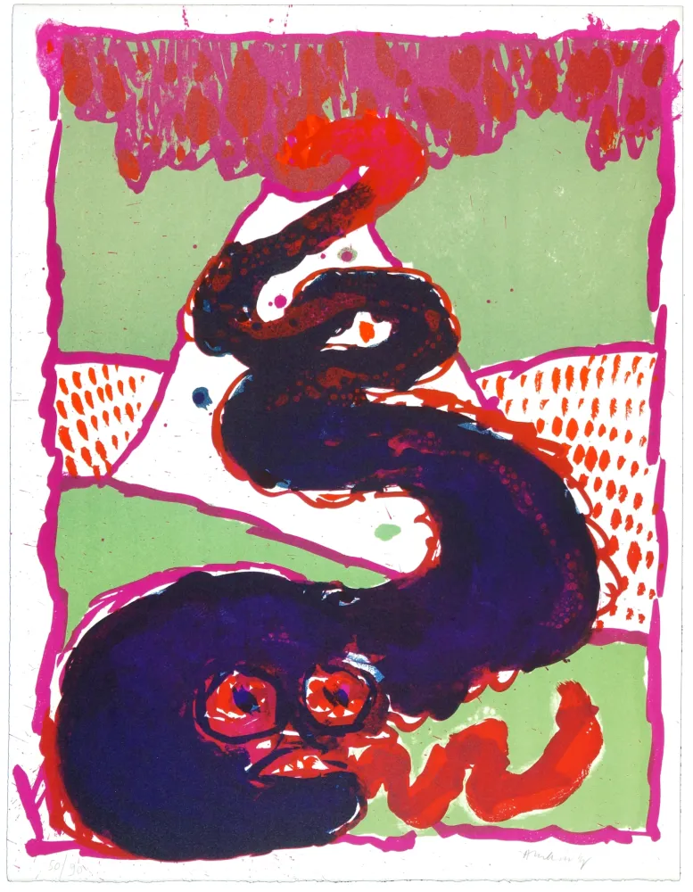 石版画 Alechinsky - Vulcanalogies I