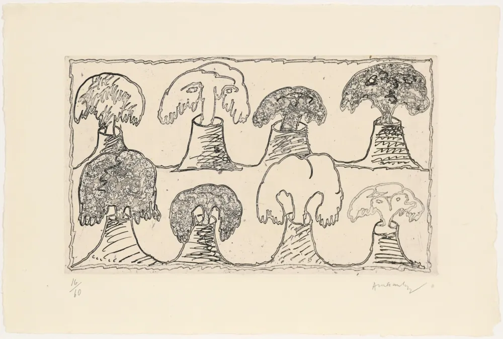 蚀刻版画 Alechinsky - Vulcanalyses 03