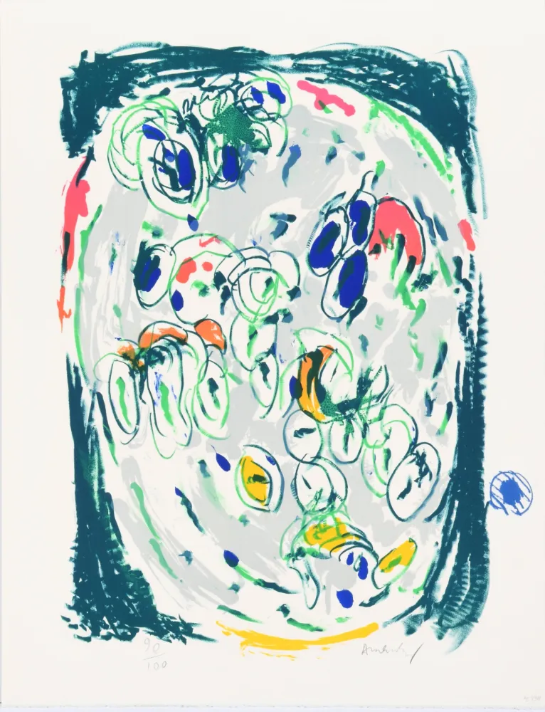 石版画 Alechinsky - Waterzooi