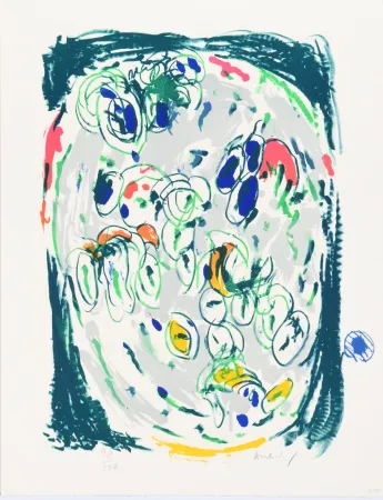 石版画 Alechinsky - Waterzooi