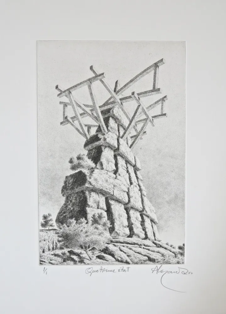 版画 Alejandro - Torre de mi fantasia