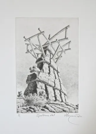 版画 Alejandro - Torre de mi fantasia