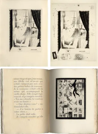 插图书 Alexeïeff - Nicolai Gogol : JOURNAL D'UN FOU (1927).