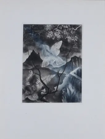 版画 Alexeïeff - The Dove