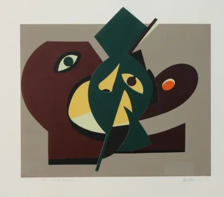 石版画 Alfieri - IMMAGINE DELL'INCONSCIO