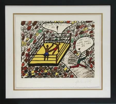 丝网印刷 Ali - Sting Like a Bee