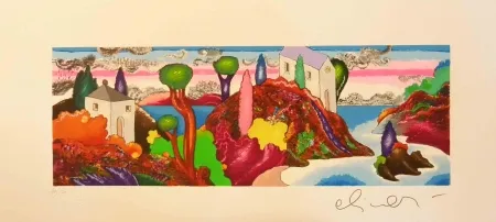 丝网印刷 Alinari - Alla stessa ora ma in un cosmo analogo 