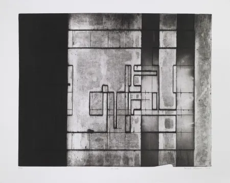 蚀刻版画 Allirand - 12 mai