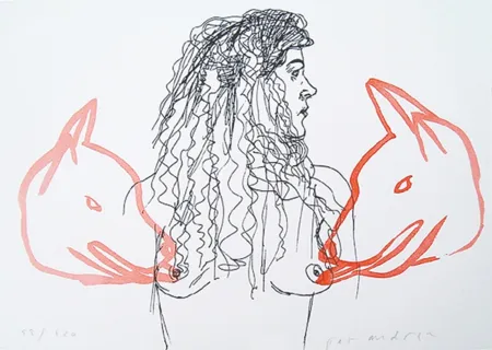 丝网印刷 Andrea - Nu (Collection Naked)