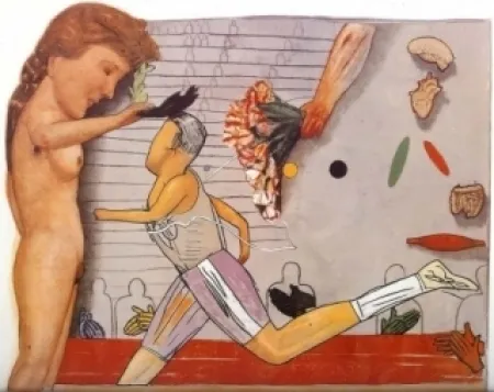 石版画 Andrea - Sans titre