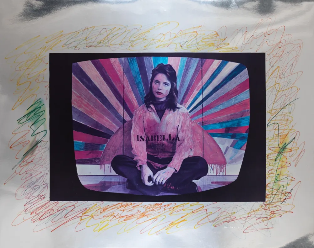 丝网印刷 Angeli - Isabella Rossellini