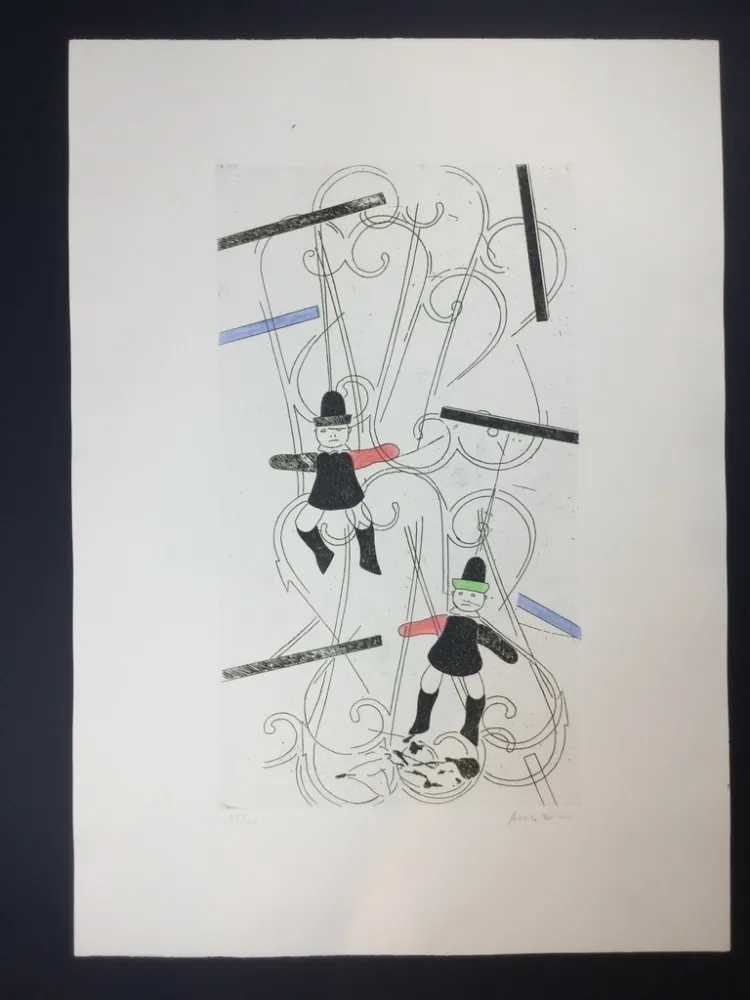 蚀刻飞尘法 Angeli - Untitled 