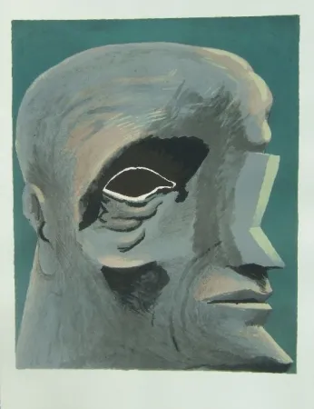 石版画 Antes - Omaggio a Michelangelo