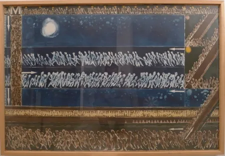 蚀刻版画 Antúnez - M-1