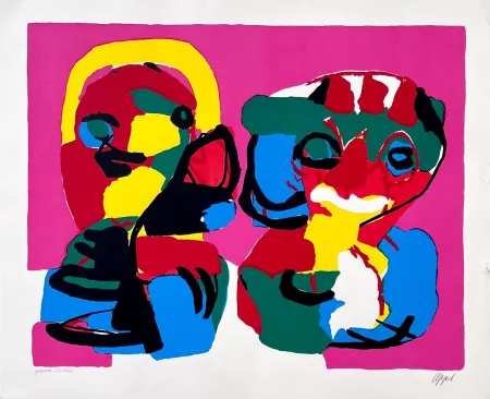 石版画 Appel - Au printemps 