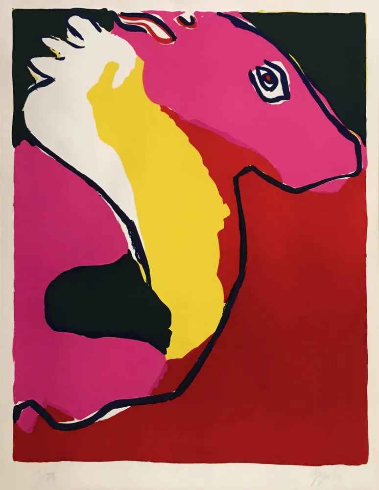 石版画 Appel - CHEVEL (HORSE)