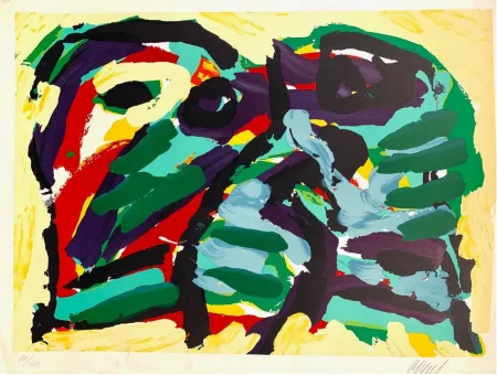 石版画 Appel - Composition