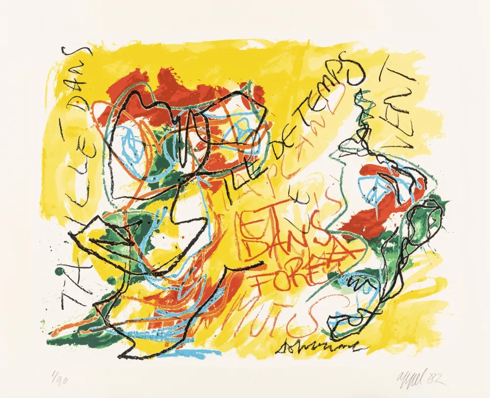 丝网印刷 Appel - Duo 03 Taillé dans