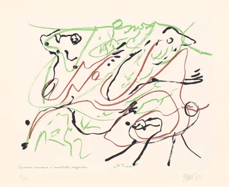 丝网印刷 Appel - Duo 04 : Expression nerveuse