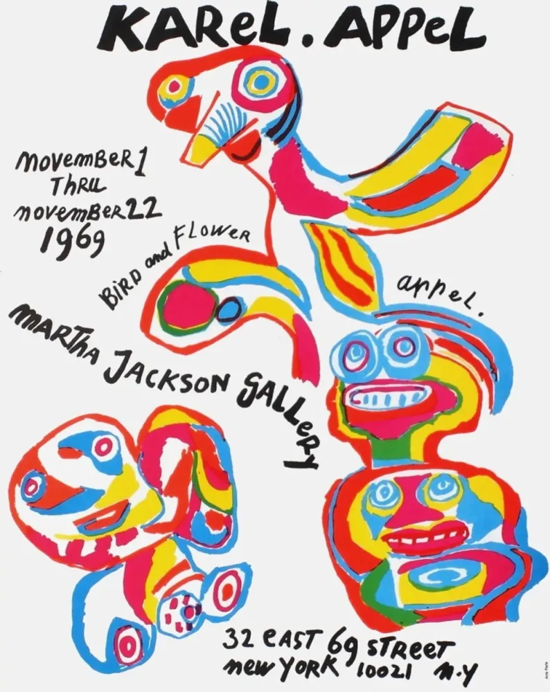 海报 Appel - EXPO 69 - MARTHA JACKSON GALLERY