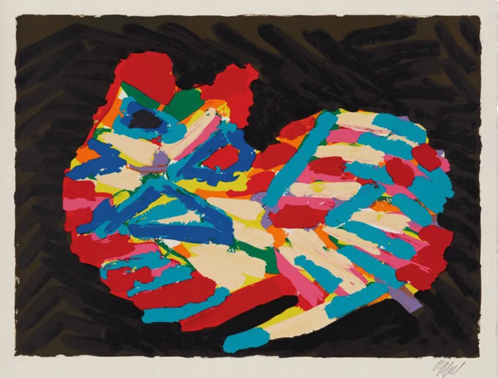 石版画 Appel - House Cat