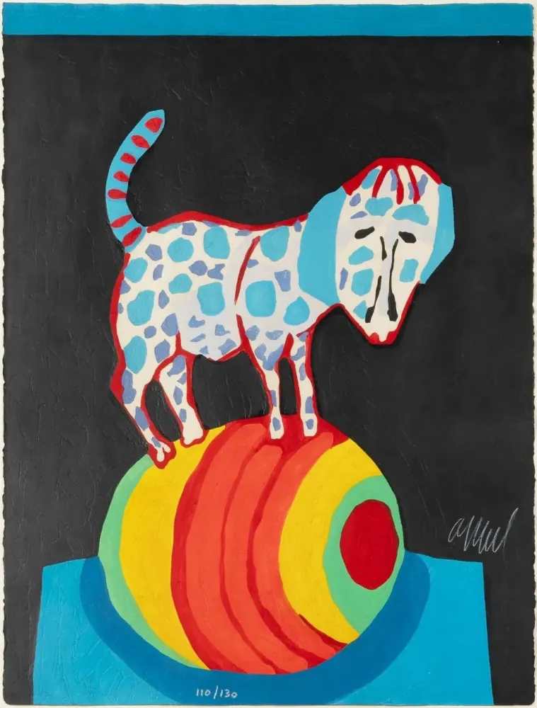 木刻 Appel - Le Chien