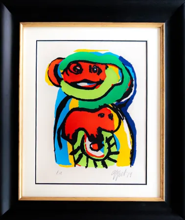 石版画 Appel - Monkey